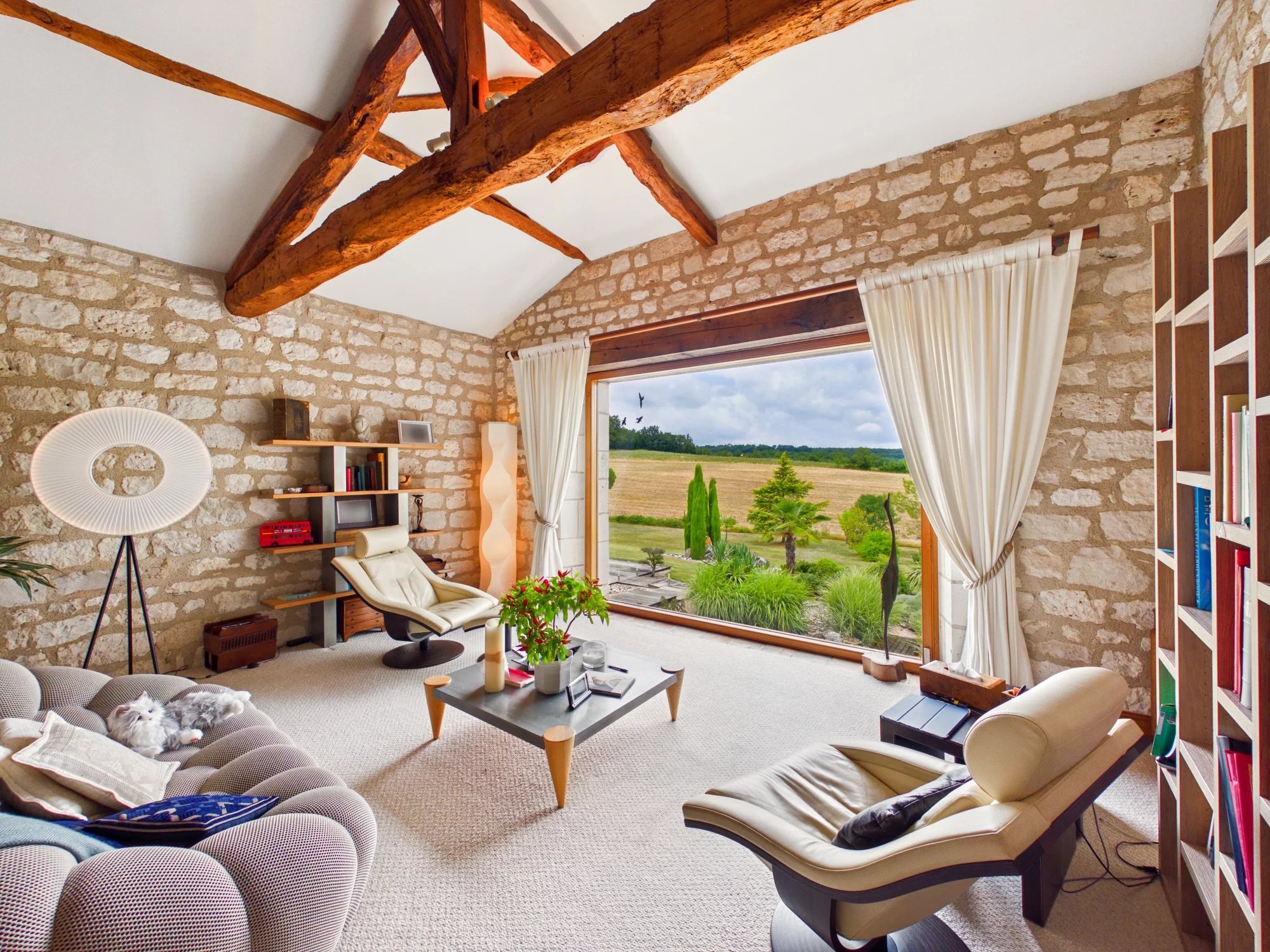 Elegant Stone Farmhouse with Bespoke 18m Pool and 17.45 Hectares Near Gaillac, Midi-Pyrénées – France – BVI73339