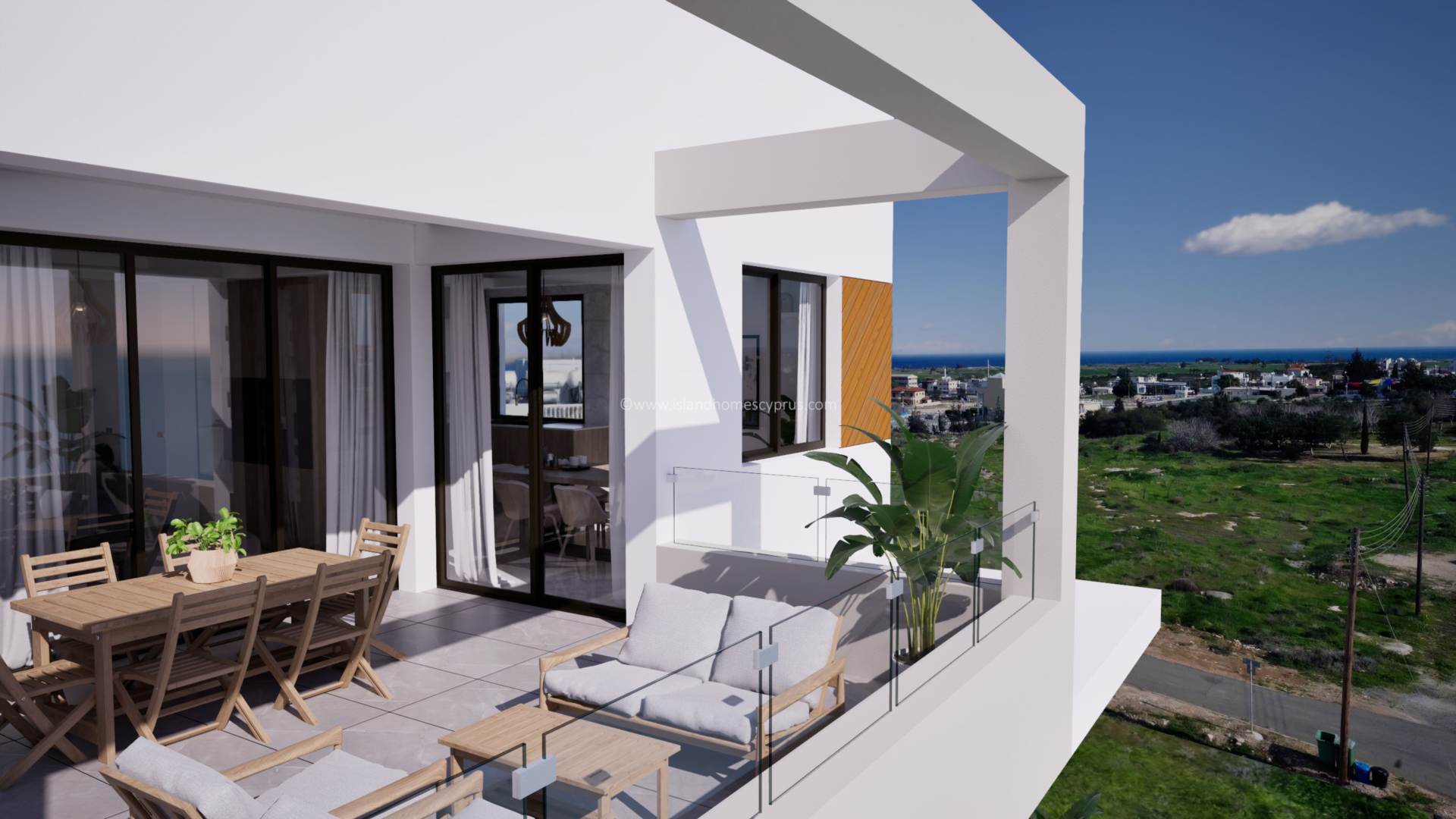 1 bedroom Apartment in Deryneia, Famagusta, Cyprus – FbD107dp