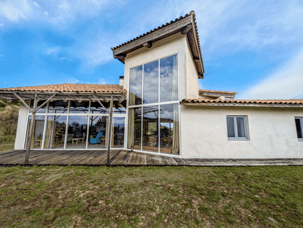 Stunning Bioclimatic Eco Home with Pyrenees and Montagne Noire Views, 5 Bedrooms and Versatile 130 m² Garage