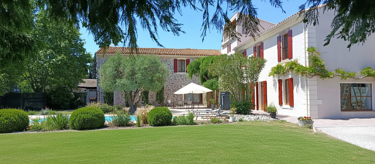 7 bedroom bastide in Rieux Minervois, Aude, France