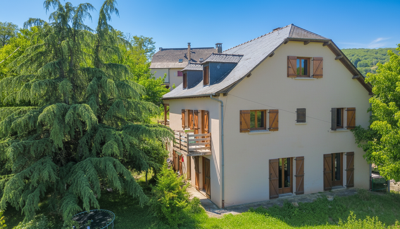 7 bedroom maison in Saint Christophe Vallon, Aveyron, France