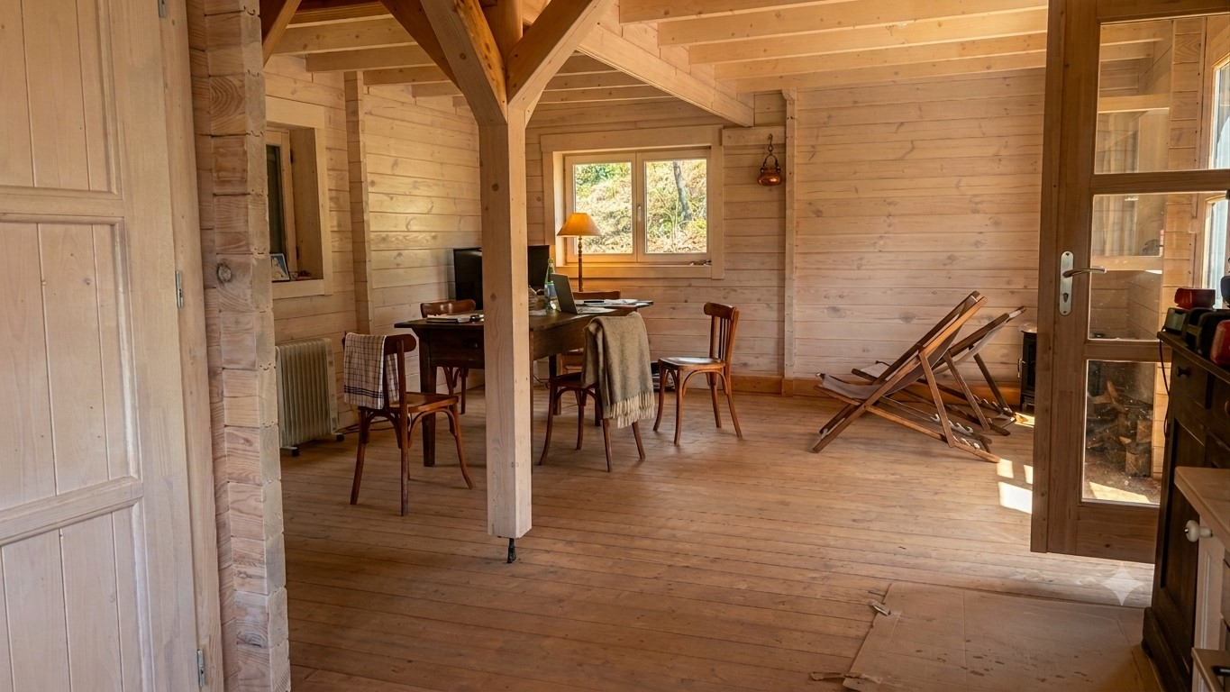 1 bedroom chalet in Brousse Le Chateau, Aveyron, France