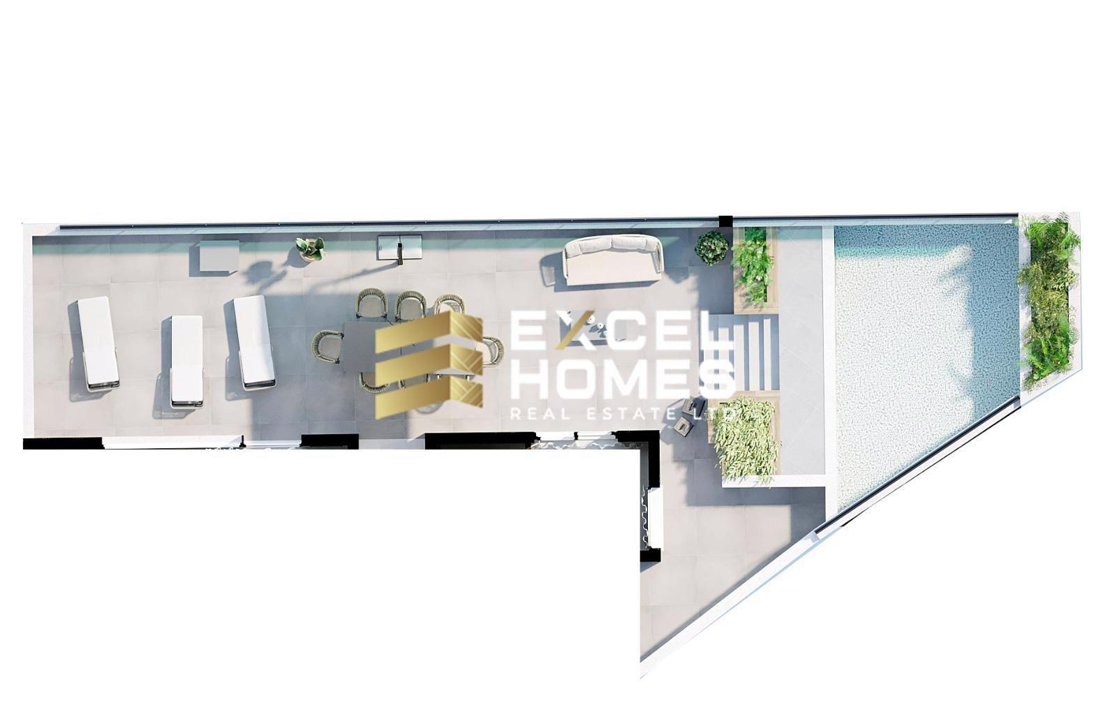 3 bedroom Penthouse in Gzira, Malta – 69206