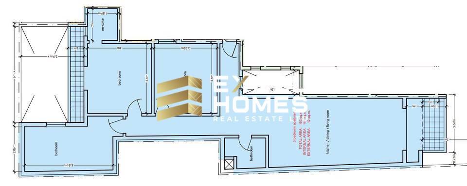 3 bedroom Apartment in Birkirkara, Malta – 69172