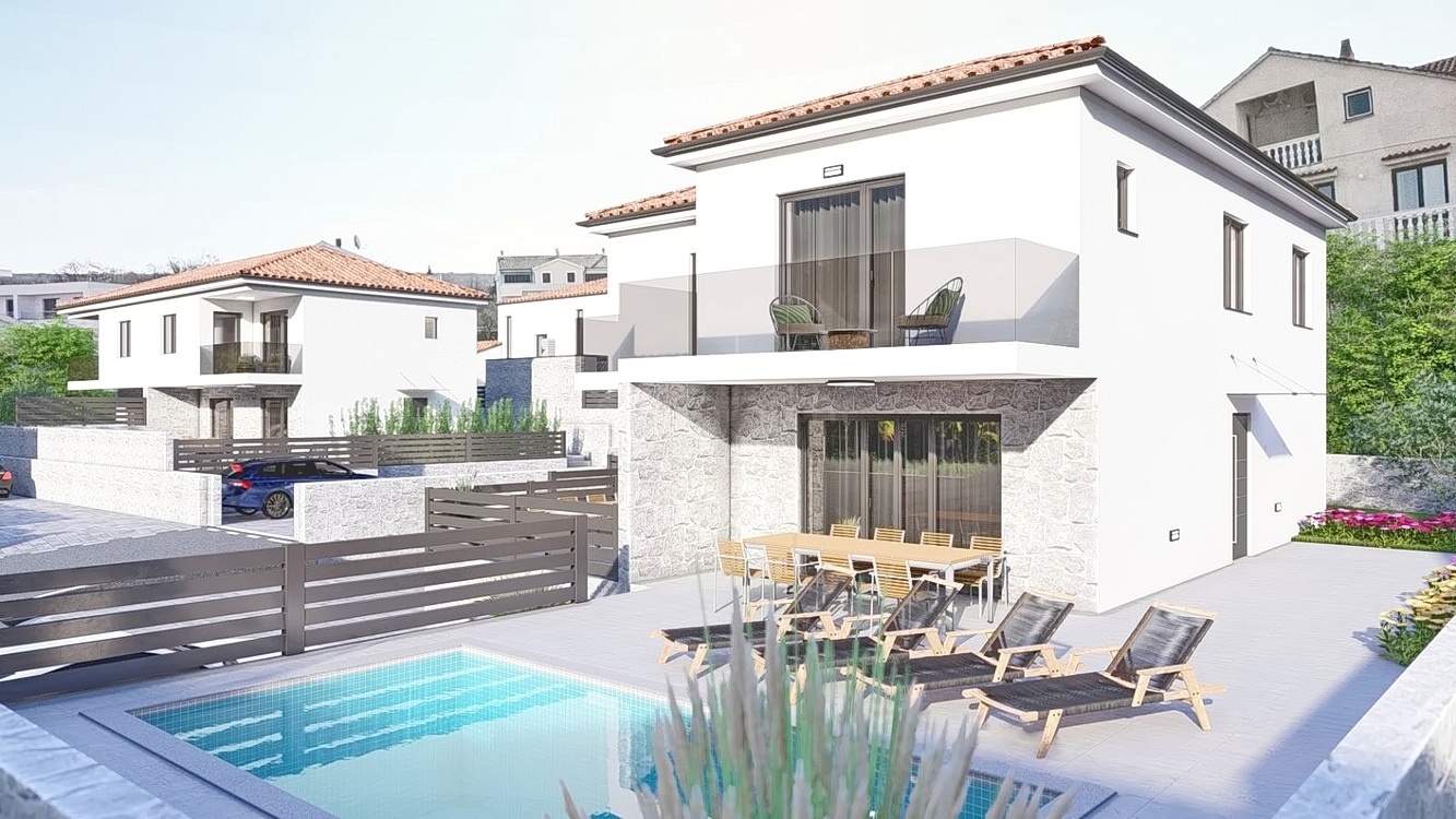 3 bedroom villa in Malinska-Dubašnica, Croatia – 103712