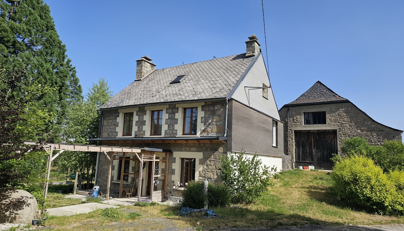 3 bedroom corps de ferme in Peyre En Aubrac, Lozère, France