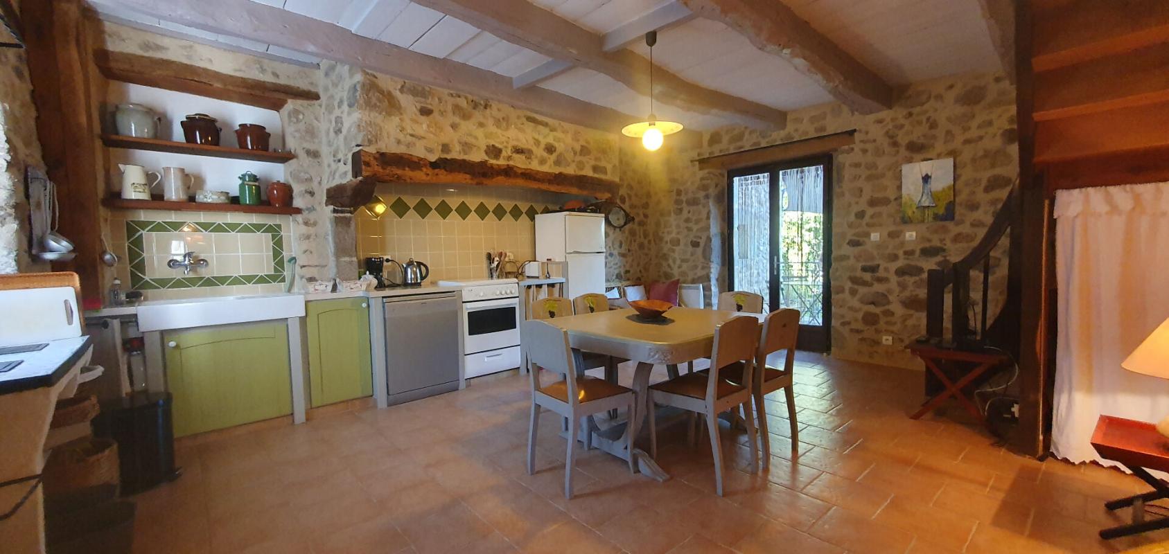 6 bedroom gite in Lunac, Aveyron, France