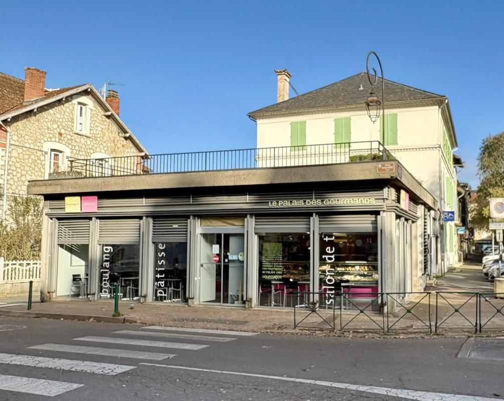 boulangerie/patisserie in Figeac, Lot, France
