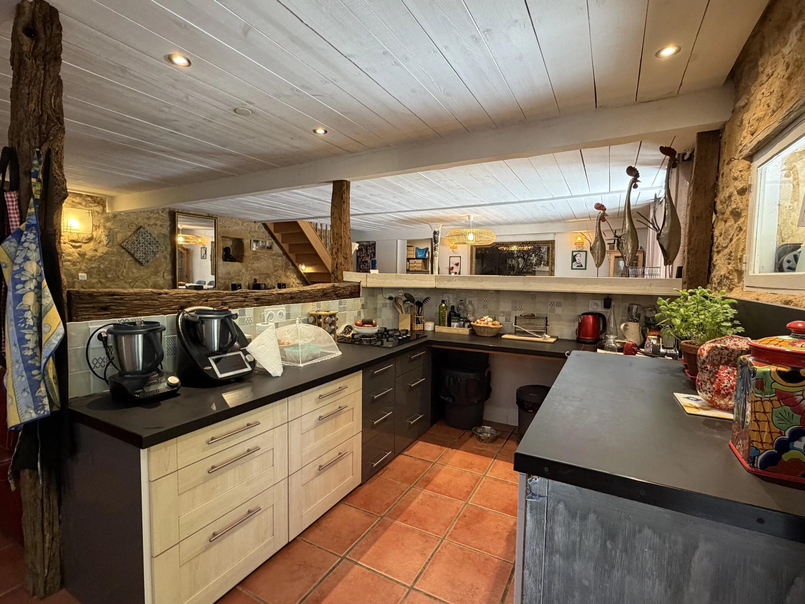 Character Home with Independent Gîte, Pool and Gardens, Walking Distance to Saint-Cyprien, Aquitaine – France – BVI86493