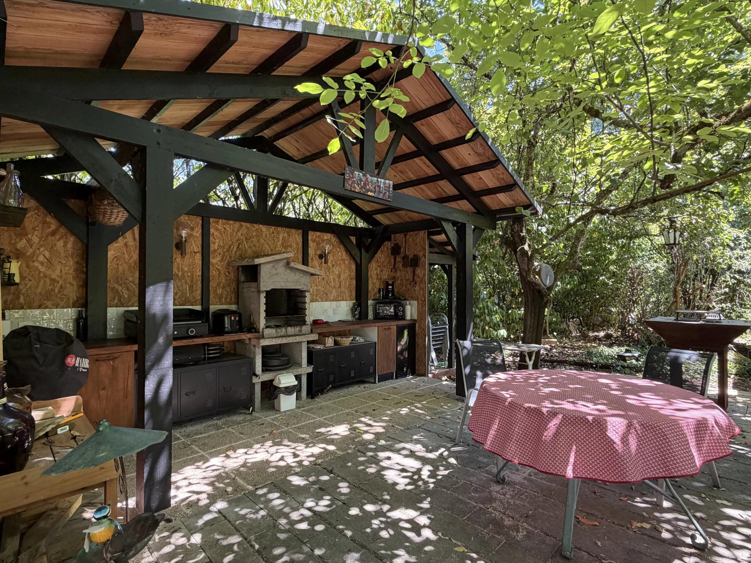 Character Home with Independent Gîte, Pool and Gardens, Walking Distance to Saint-Cyprien, Aquitaine – France – BVI86493