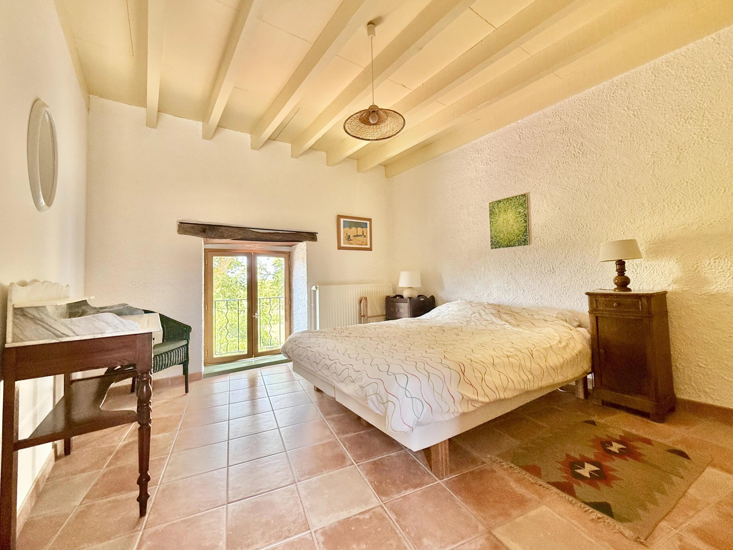 Charming Stone Farmhouse with Pool and Panoramic Pyrenean Mountain Views, Languedoc-Roussillon – France – BVI86427