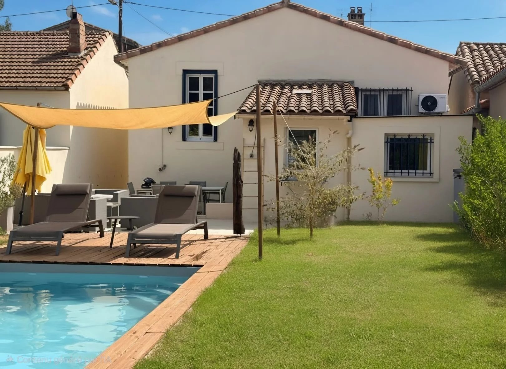 Elegant Townhouse with Pool Just Steps from Carcassonne’s Medieval City, Languedoc-Roussillon – France – BVI85592