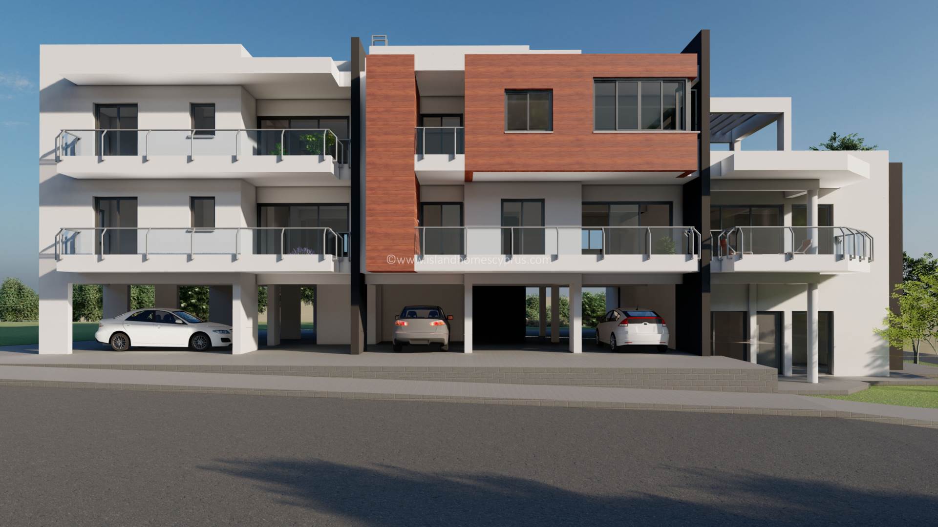 2 bedroom Apartment in Kapparis, Famagusta, Cyprus – ObK104dp