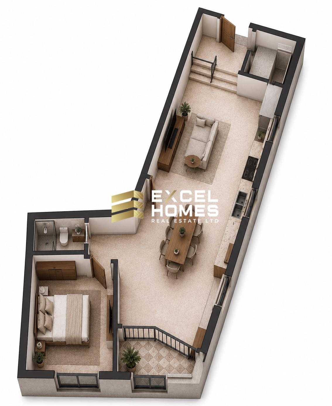 1 bedroom Maisonette in Marsalforn, Malta – 69266