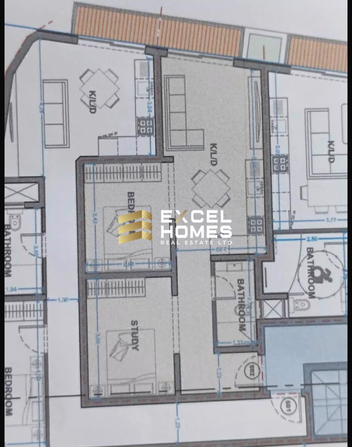 1 bedroom Apartment in Msida, Malta – 69256