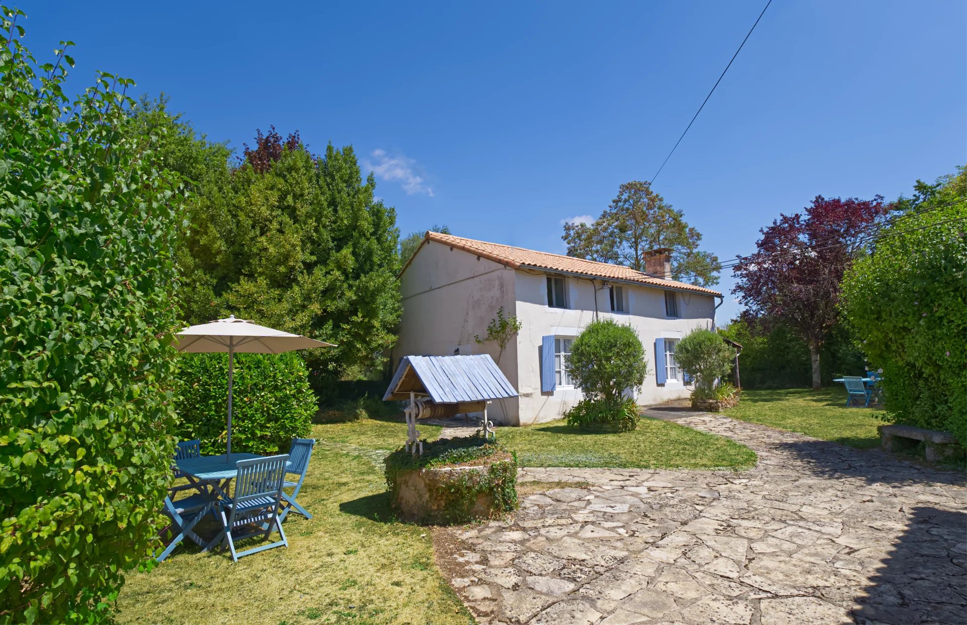 Successful gite complex with 3 bed farmhouse plus 3 cottages, heated swimming pool, Poitou-Charentes – France – BVI57972