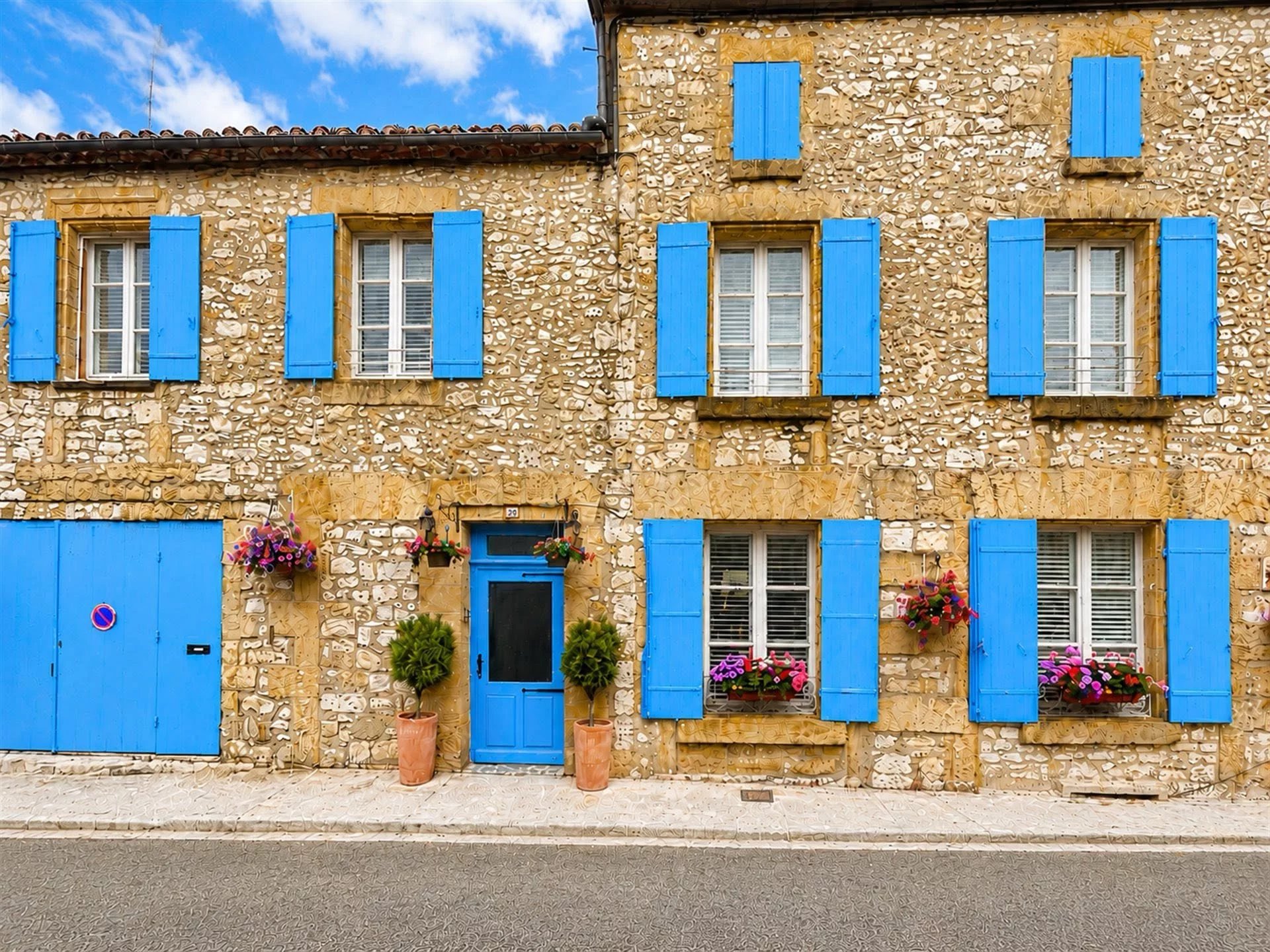 Elegant Townhouse with Garden – Walking distance to Monpazier, Aquitaine – France – BVI86275