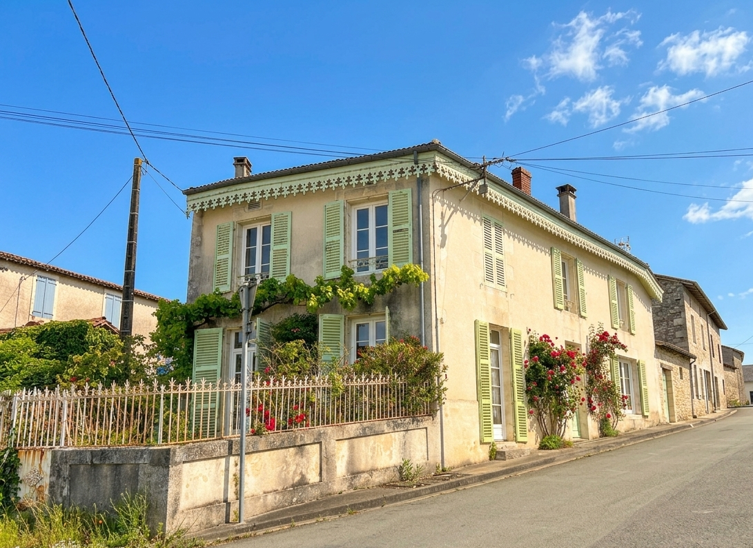 4 bedroom maison de village in Fontaine Chalendray, Charente-Maritime, France