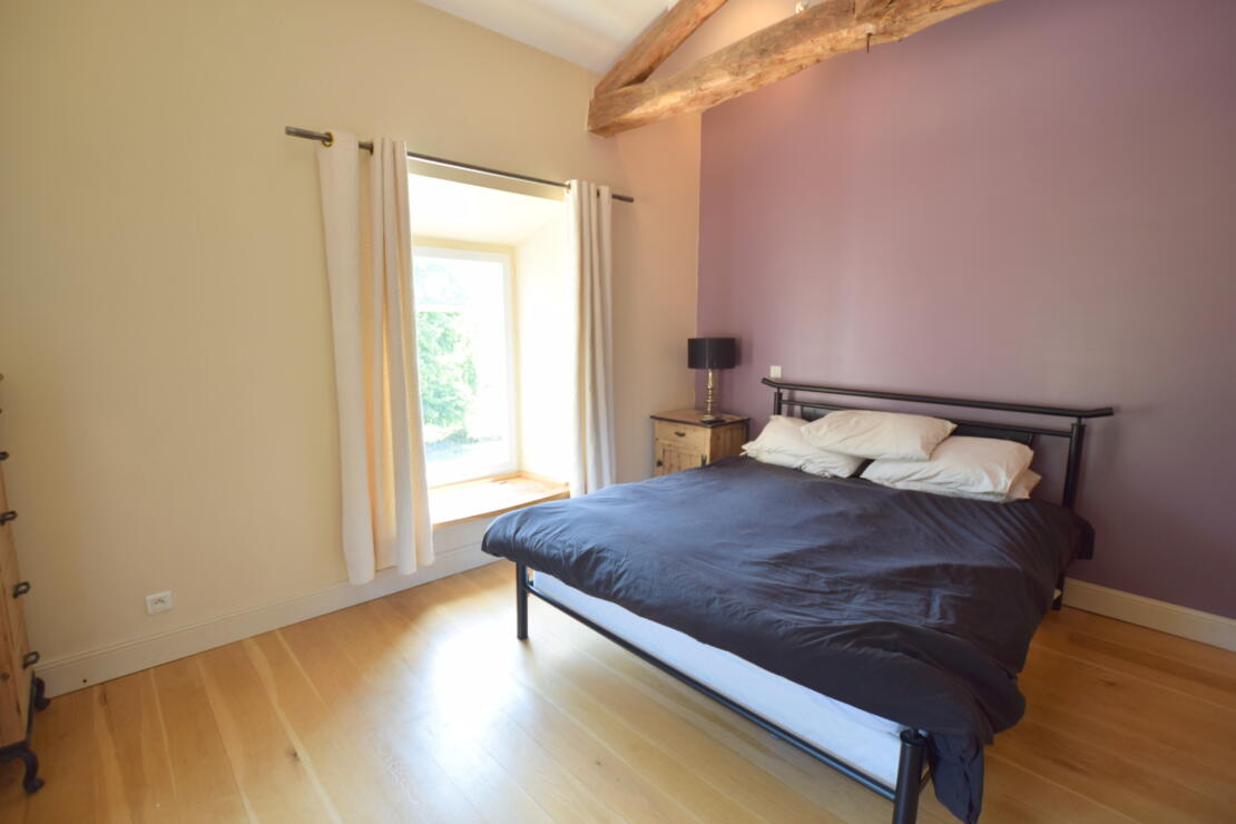 Lodes – Renovated secluded farmhouse and partially renovated gite, with pool, enclosed garden, and panoramic views