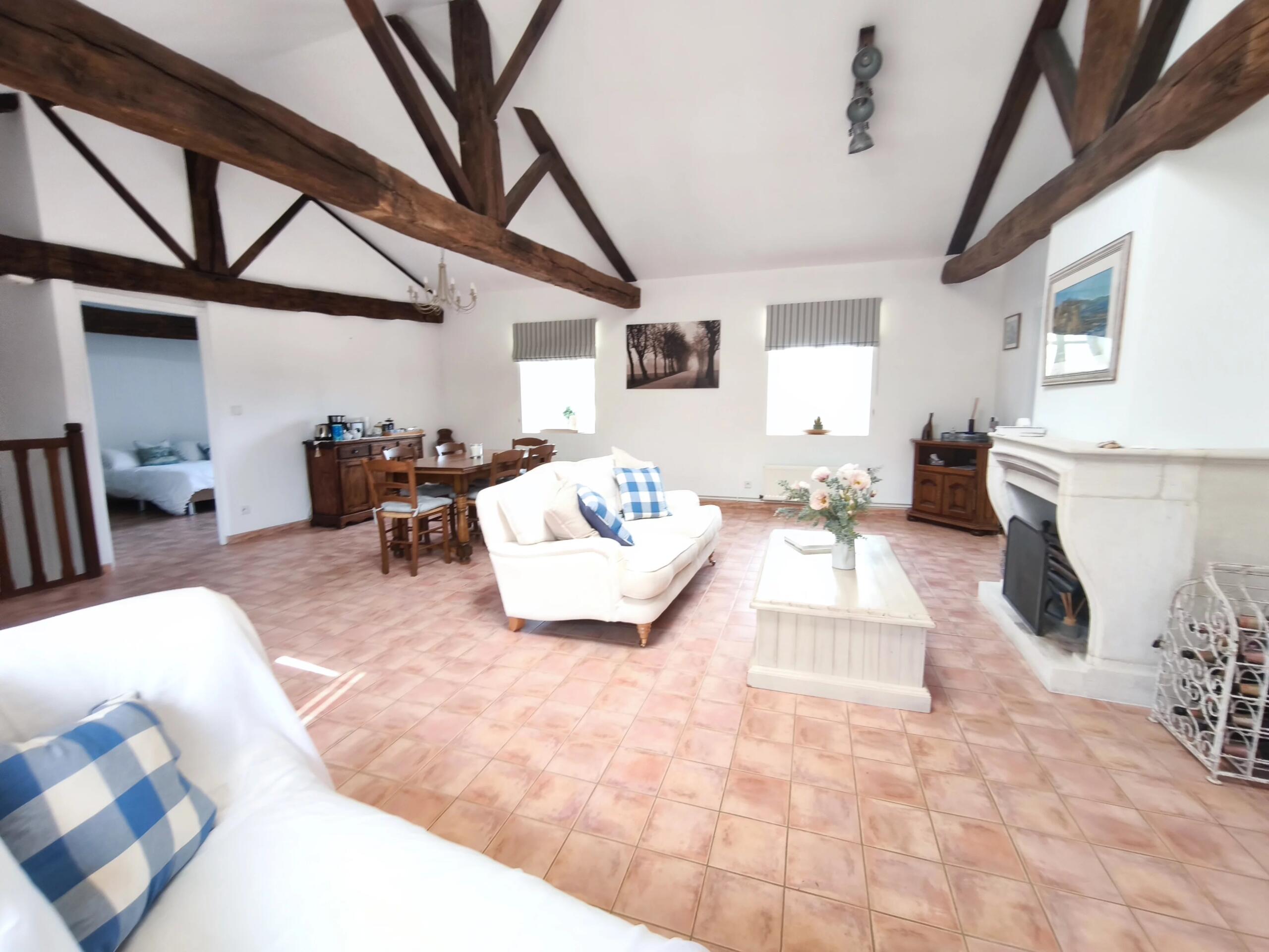 Charming Two-Bedroom Duplex Apartment in a Beautiful Château Estate, Poitou-Charentes – France – BVI86095