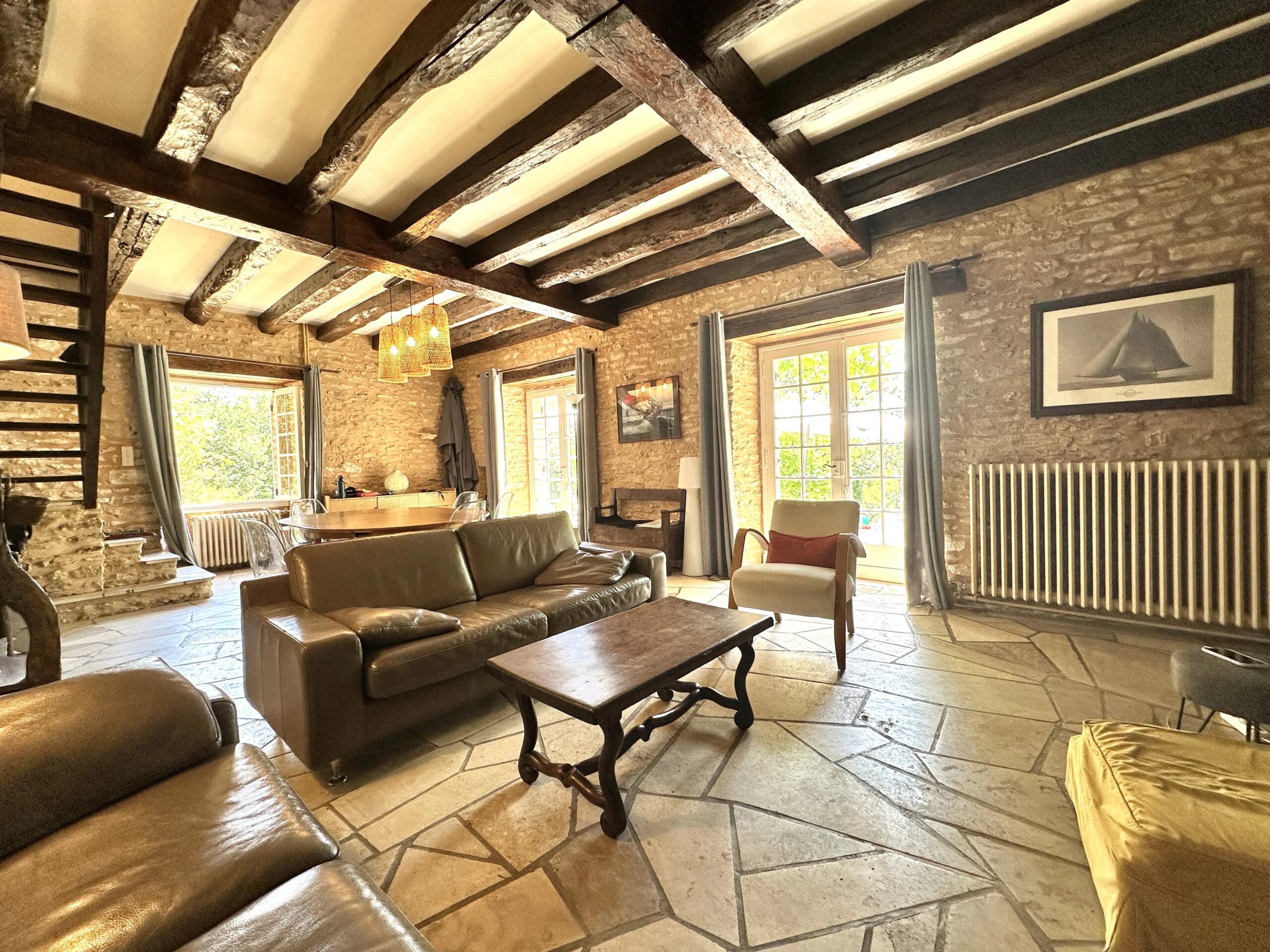 Character Home with Independent Gîte and Swimming Pool near Saint-Cyprien, Aquitaine – France – BVI86470