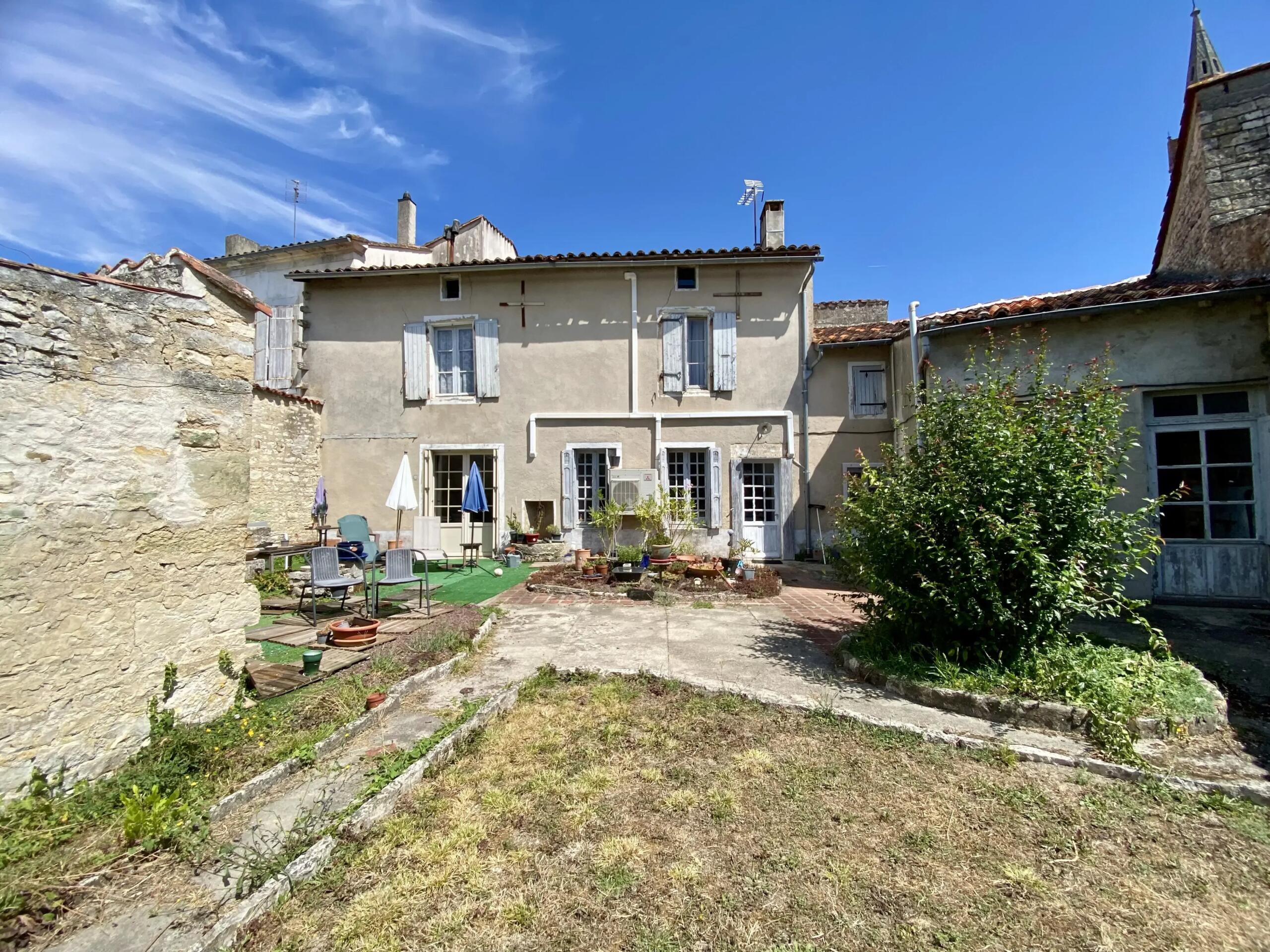 Charming Town House with Garden, Outbuilding and Further Potential in Aigre, Poitou-Charentes – France – BVI86602