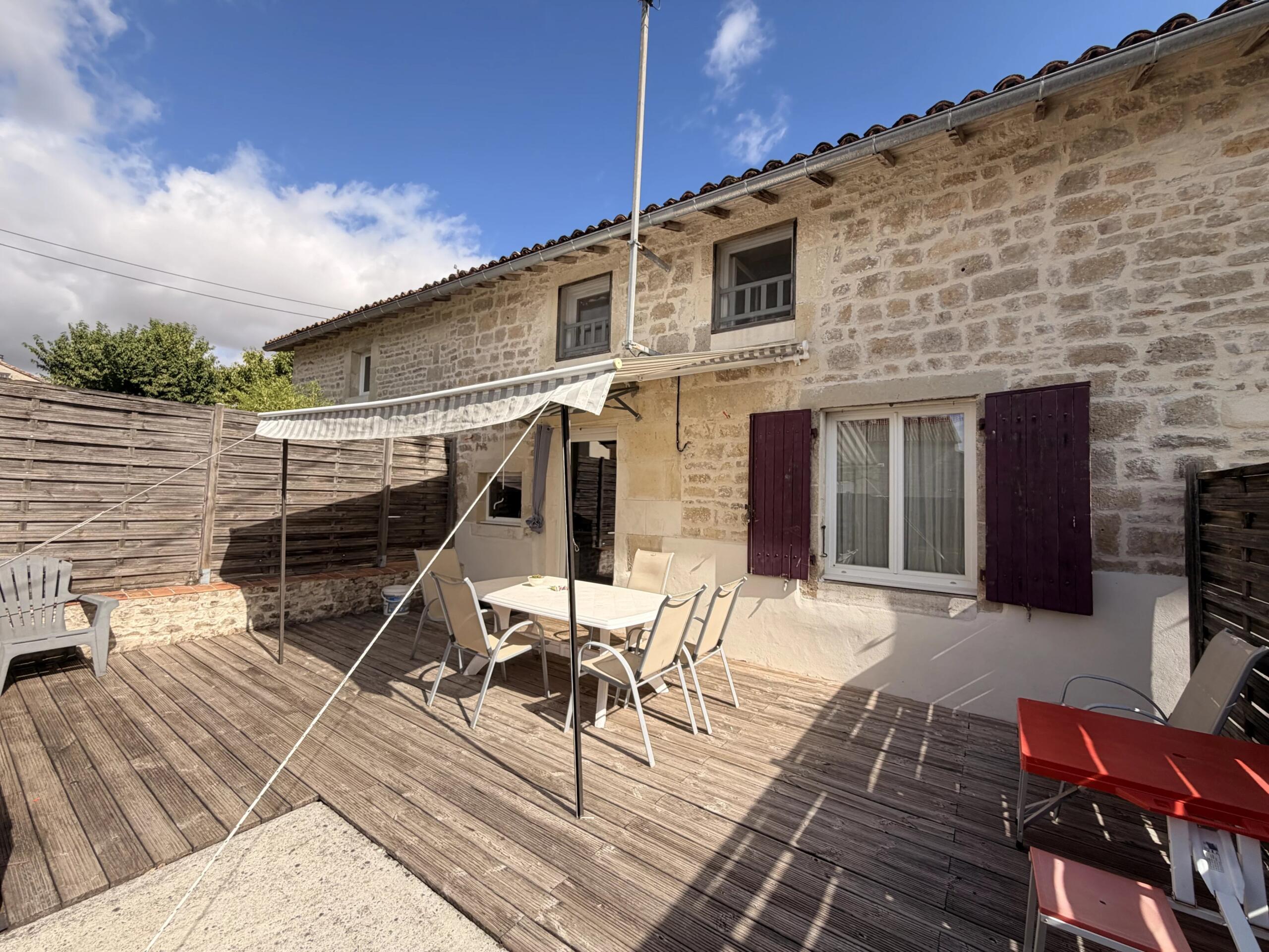 Two Stone Properties for the Price of One – Swimming Pool, Outbuildings & Gîte Potential, Poitou-Charentes – France – BVI86846