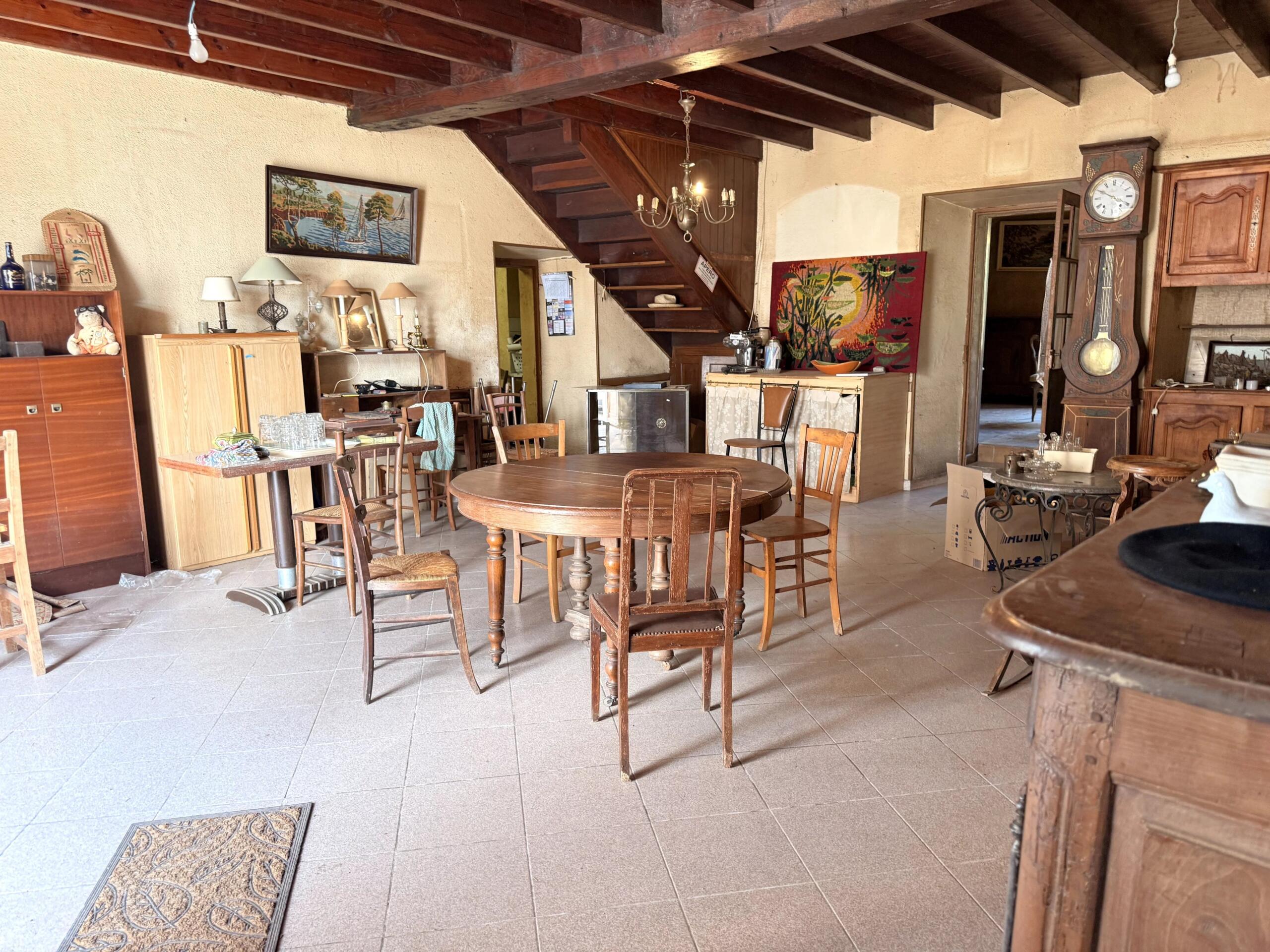 Historic Village Property with Substantial Barn and Large Garden, Poitou-Charentes – France – BVI86156