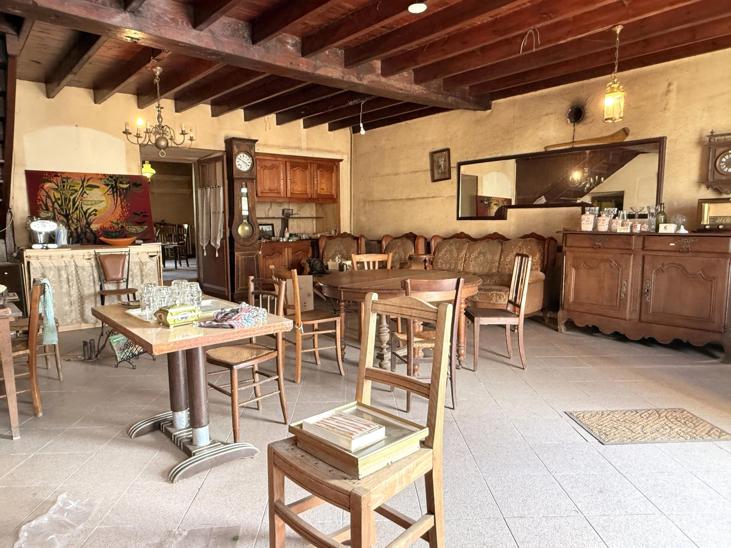 Historic Village Property with Substantial Barn and Large Garden, Poitou-Charentes – France – BVI86156