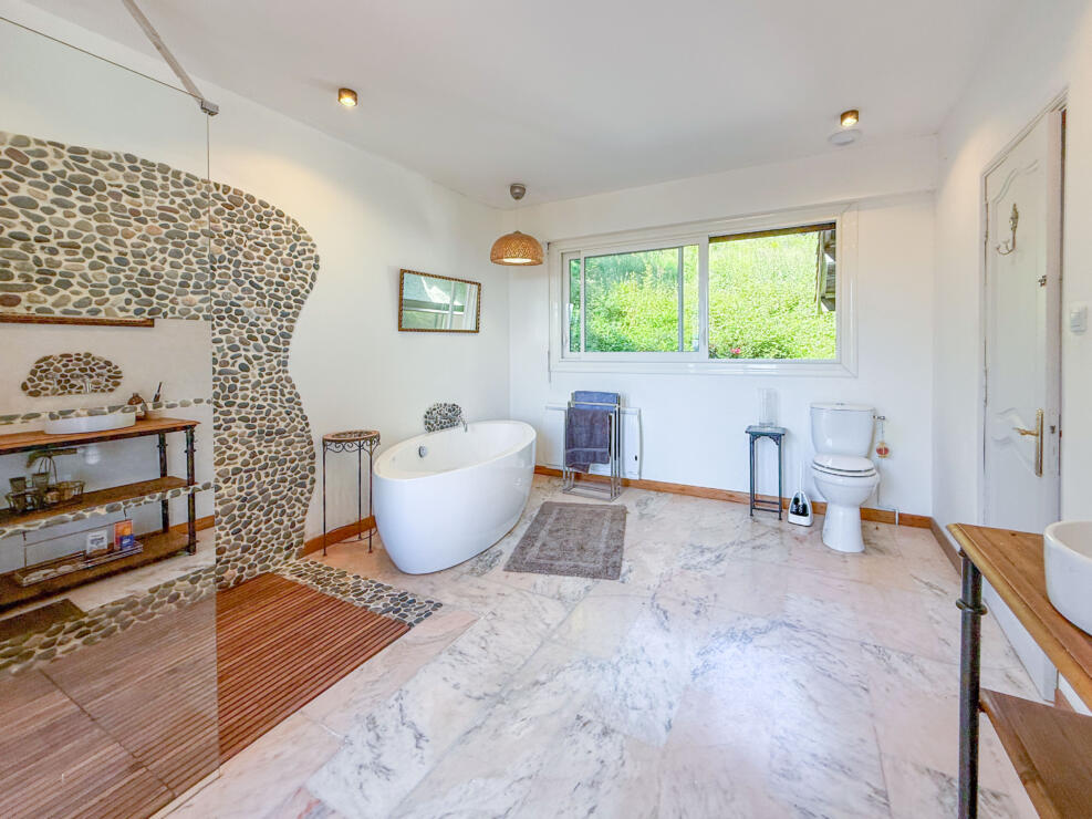 Encausse-les-Thermes – Stunning 3-bedroom property, with panoramic views, a potential gite and beautiful parkland in Pyrenees.