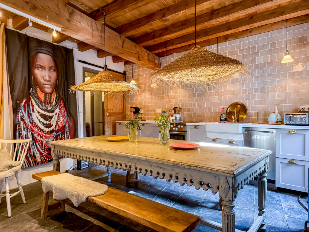 Saint-Béat-Lez – Beautiful Scandinavian-inspired Pyrenean stone house with mountain views and small secret garden