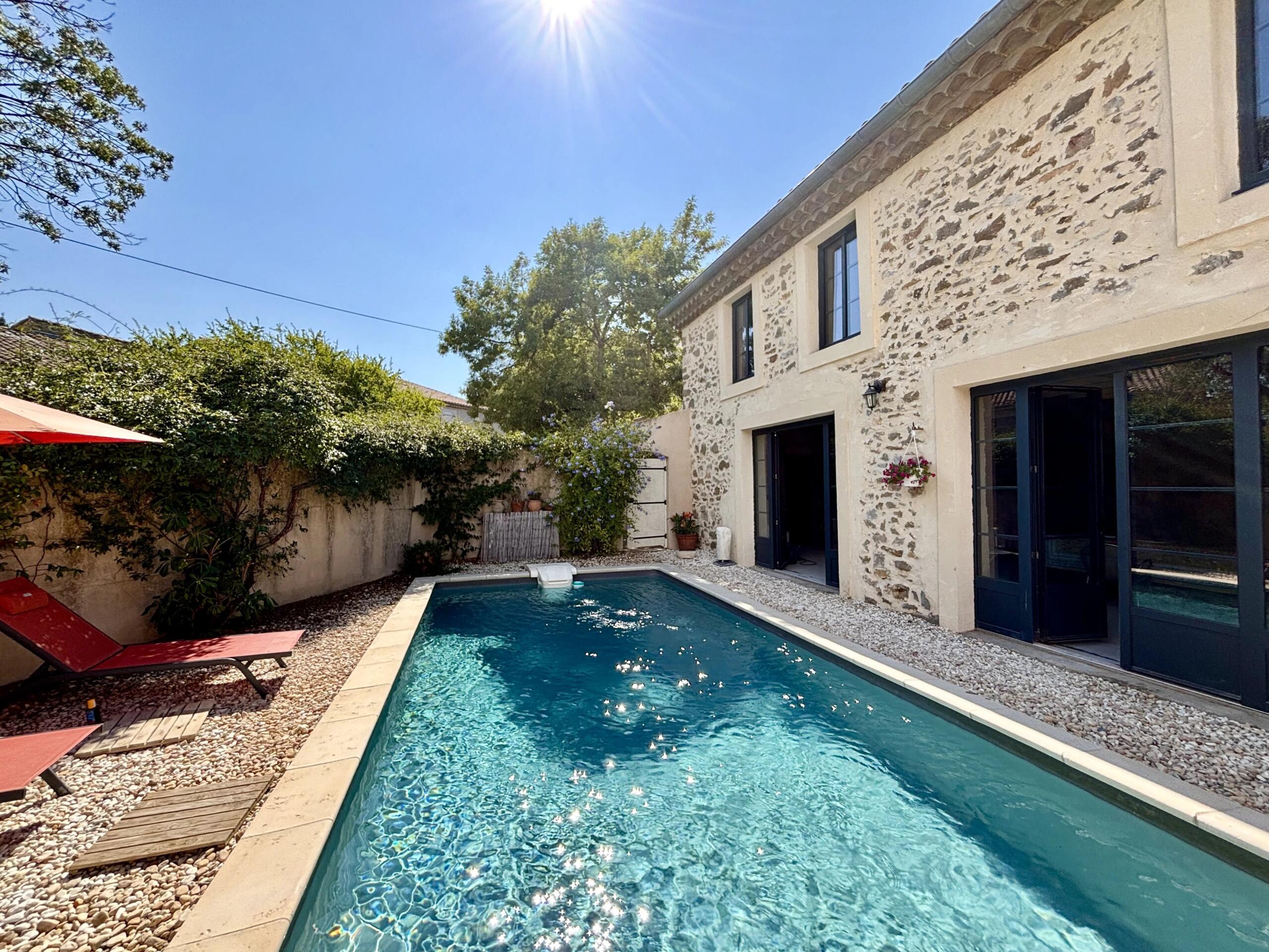 A private Oasis: Beautifully-restored stone house in the heart of the Minervois, Languedoc-Roussillon – France – BVI86665