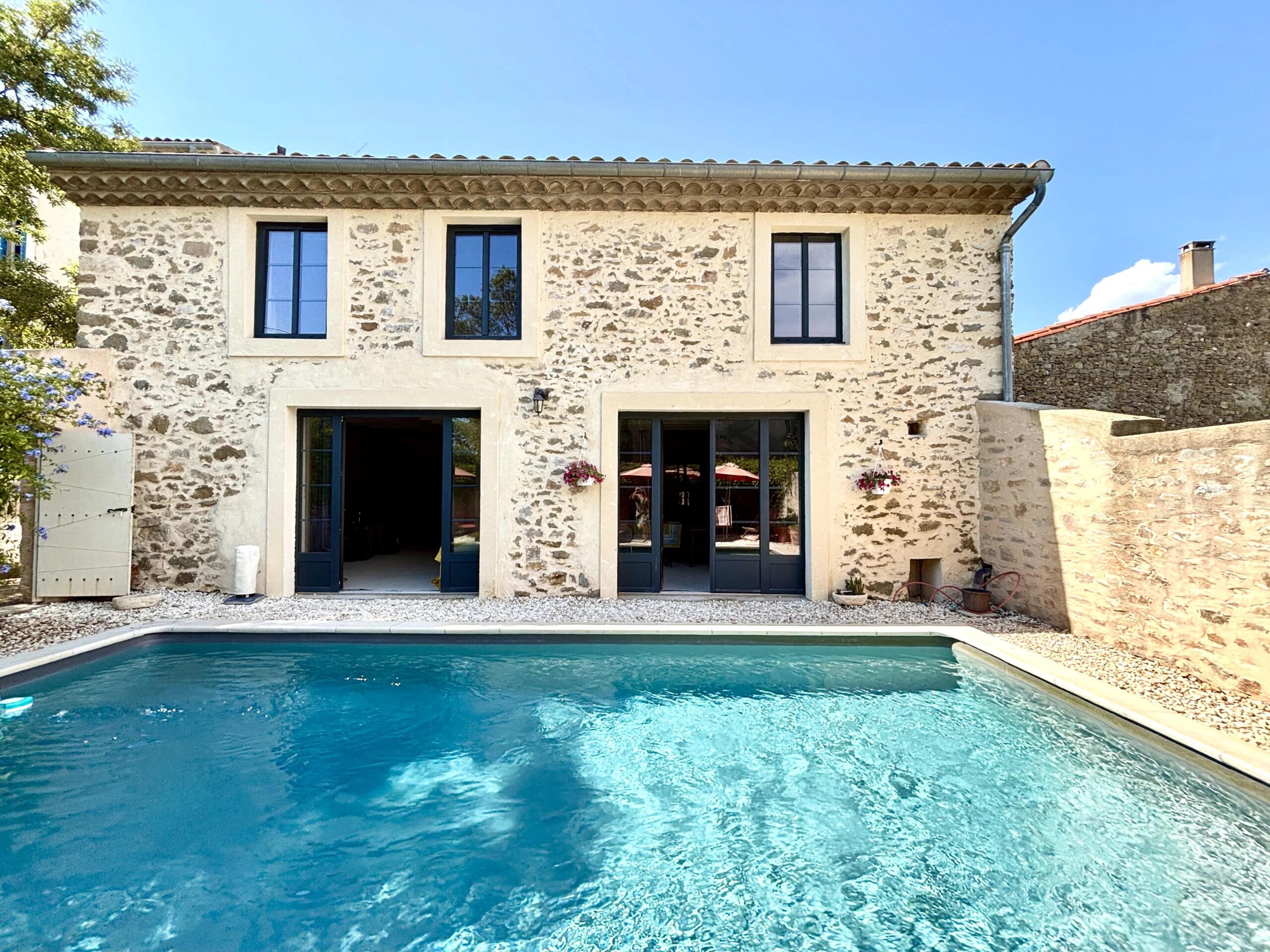 A private Oasis: Beautifully-restored stone house in the heart of the Minervois, Languedoc-Roussillon – France – BVI86665