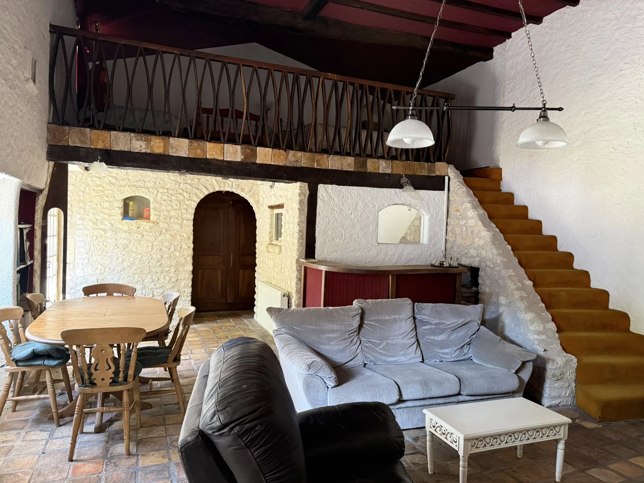 Stone house with 2 bedrooms and shower room on the ground floor, Poitou-Charentes – France – BVI86776
