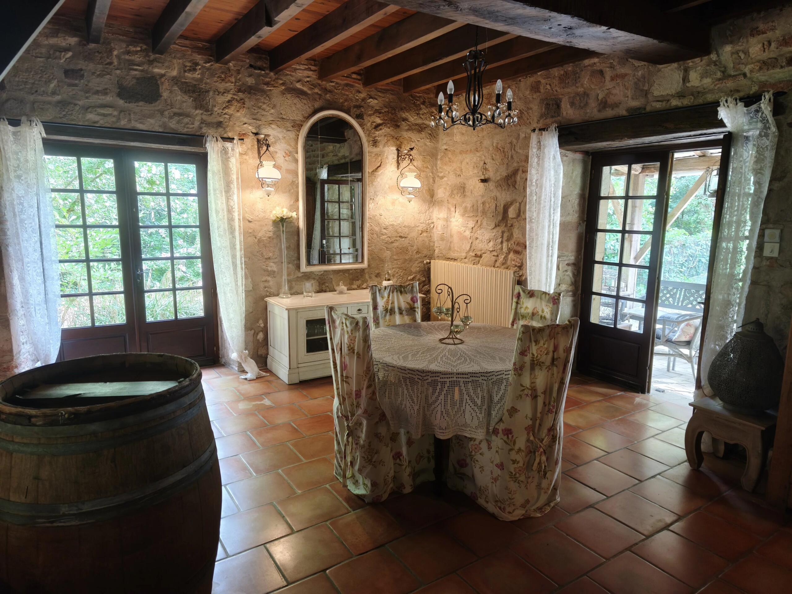 Charming 13th-century watermill near Tonneins and Clairac, Aquitaine – France – BVI86413