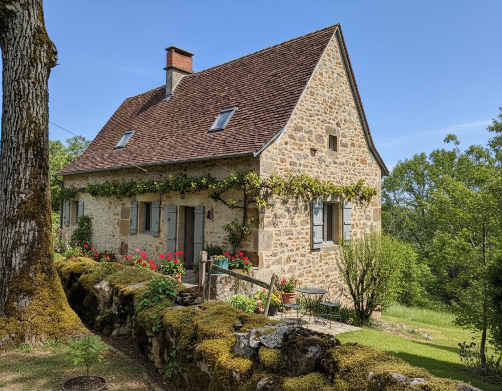 2 bedroom maison en pierres in Lissac Et Mouret, Lot, France