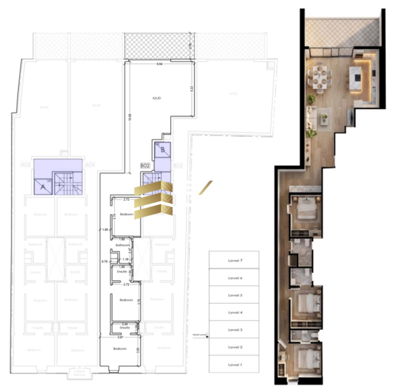 3 bedroom Apartment in Xewkija, Malta – 69516