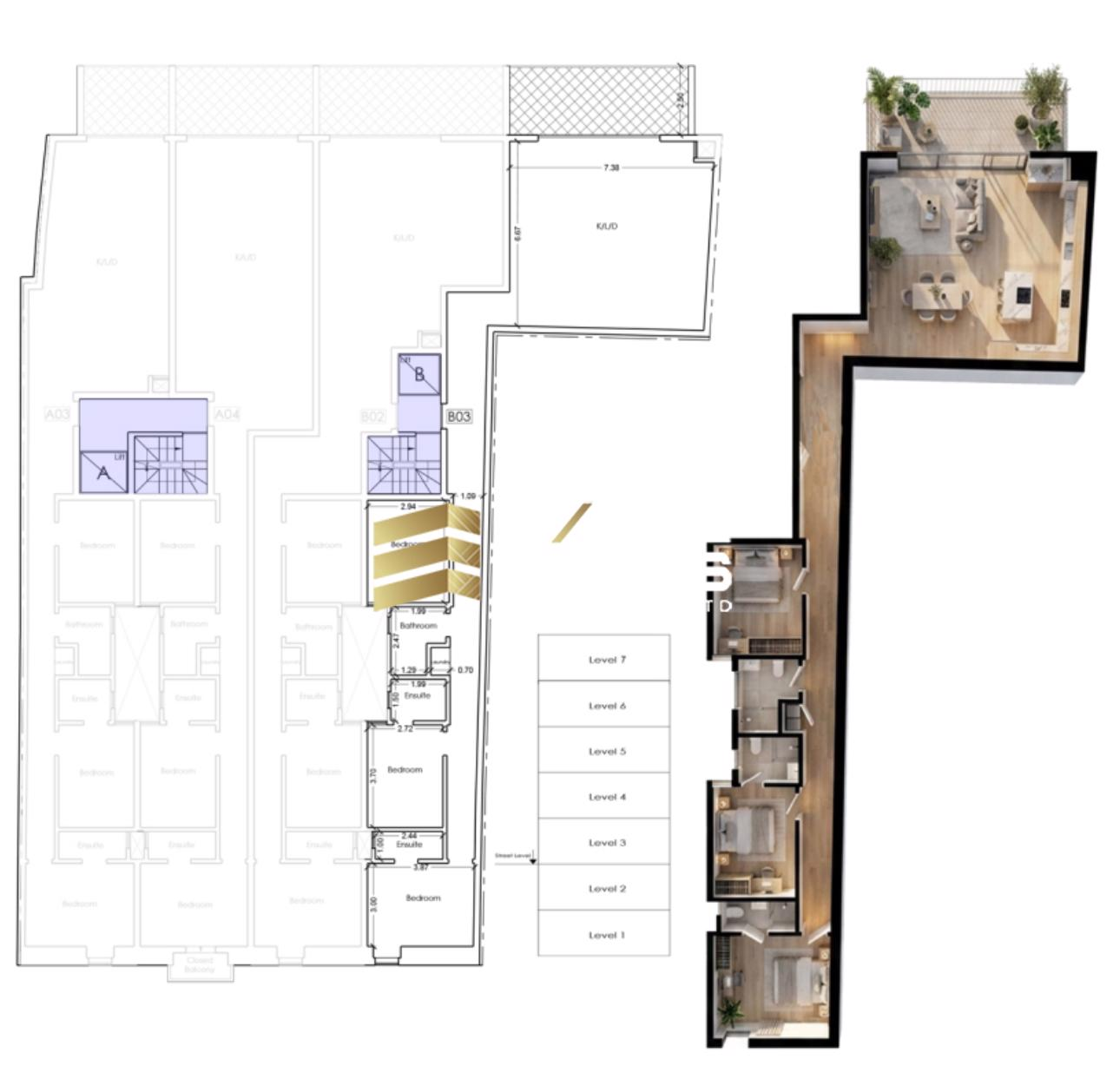 3 bedroom Apartment in Xewkija, Malta – 69516