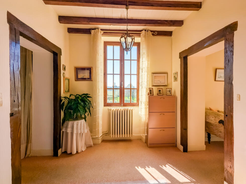 Sariac-Magnoac – Charming, traditional farmhouse and independent gite with terraces and a pool in a peaceful, rural setting.