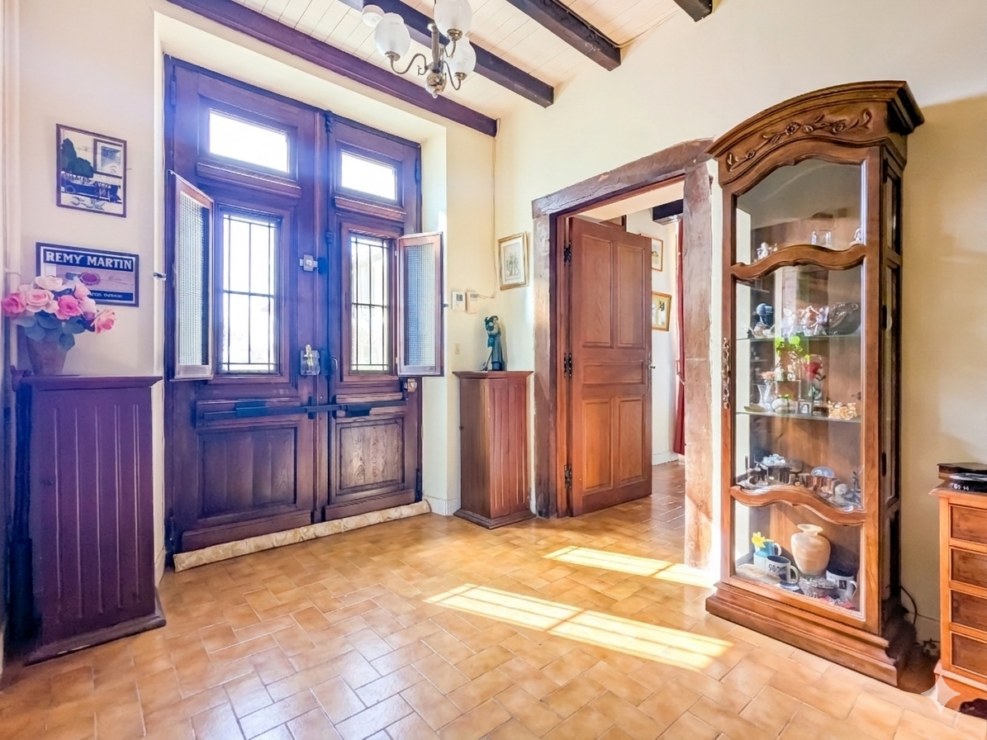 Sariac-Magnoac – Charming, traditional farmhouse and independent gite with terraces and a pool in a peaceful, rural setting.
