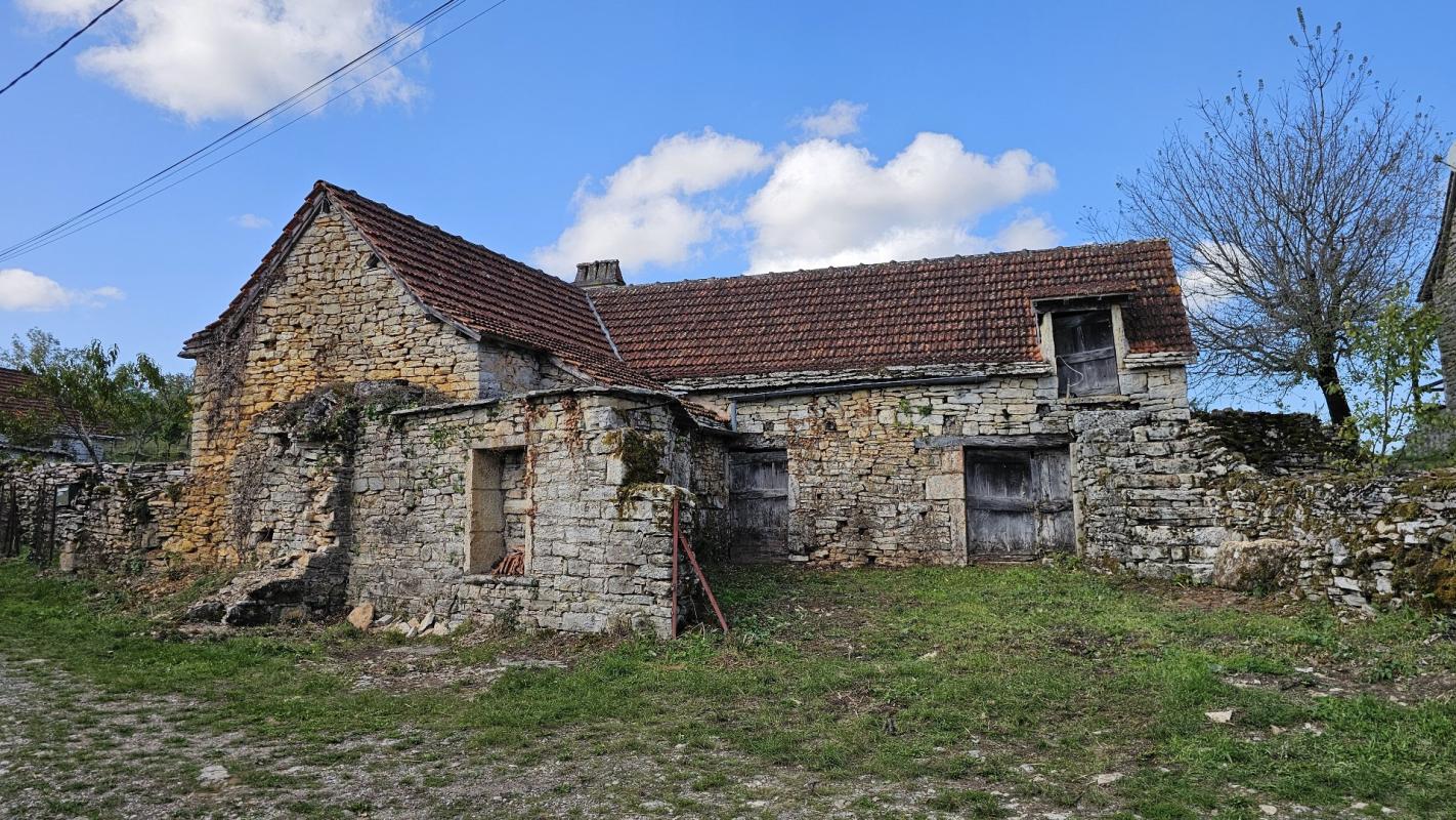 maison en pierres in Salvagnac Cajarc, Aveyron, France