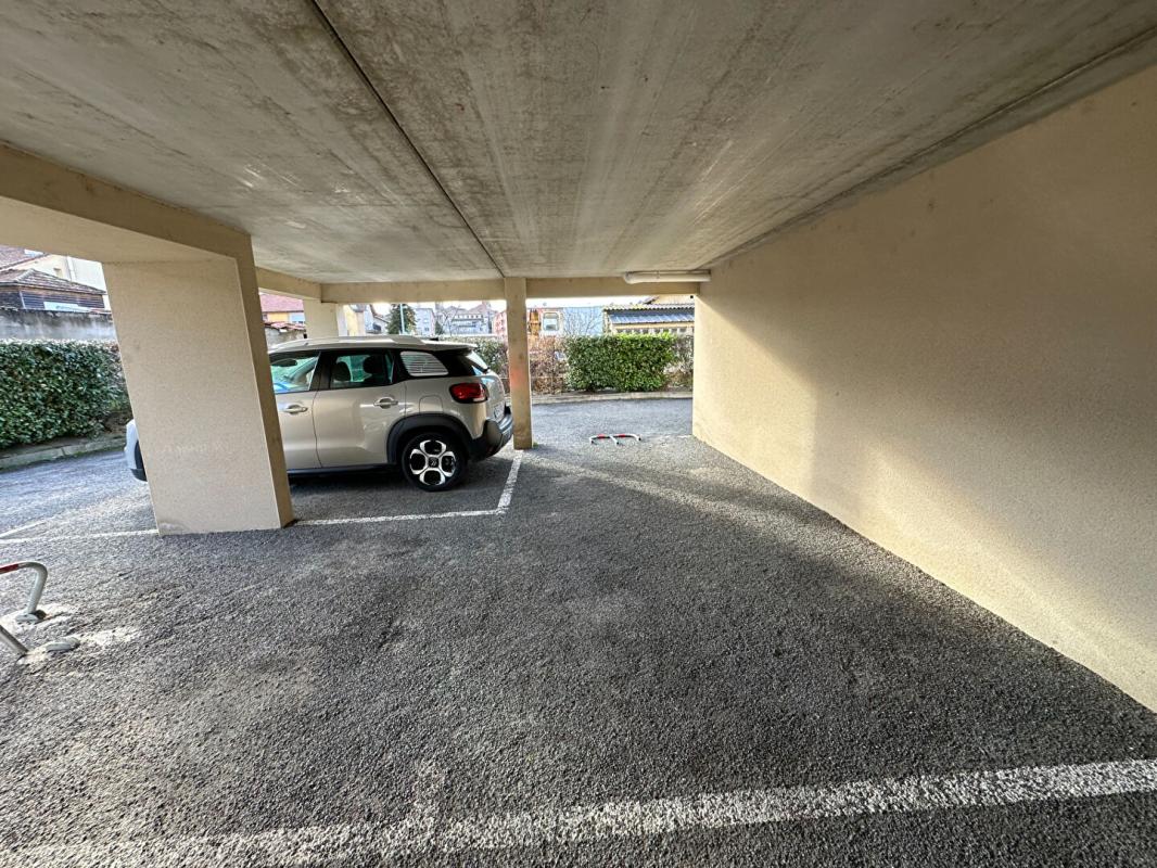 parking in Millau, Aveyron, France