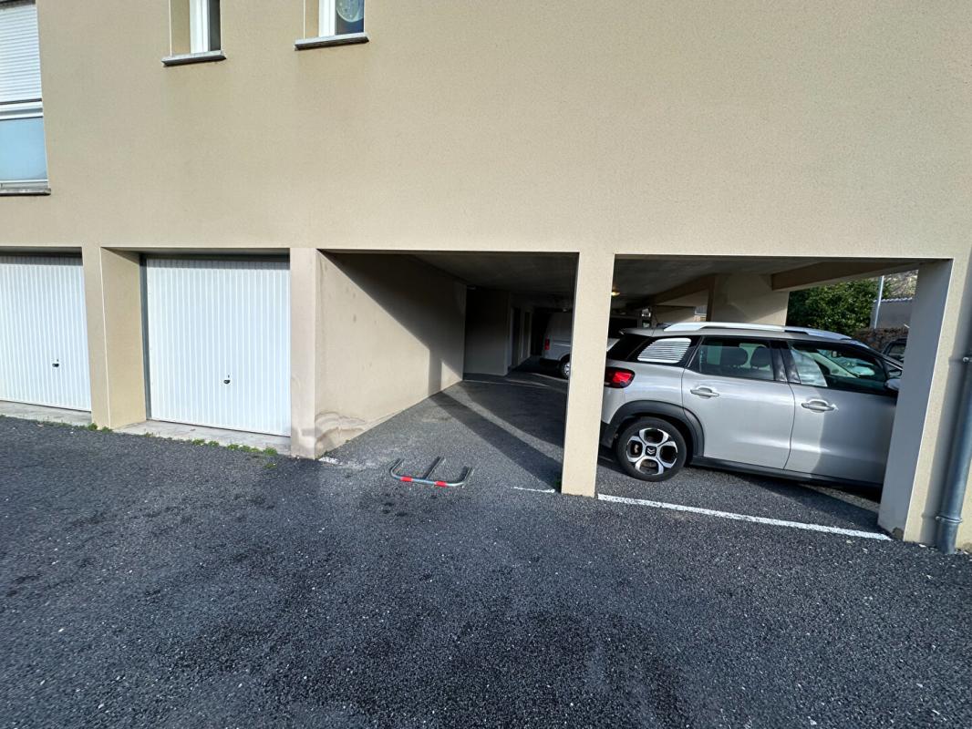 parking in Millau, Aveyron, France