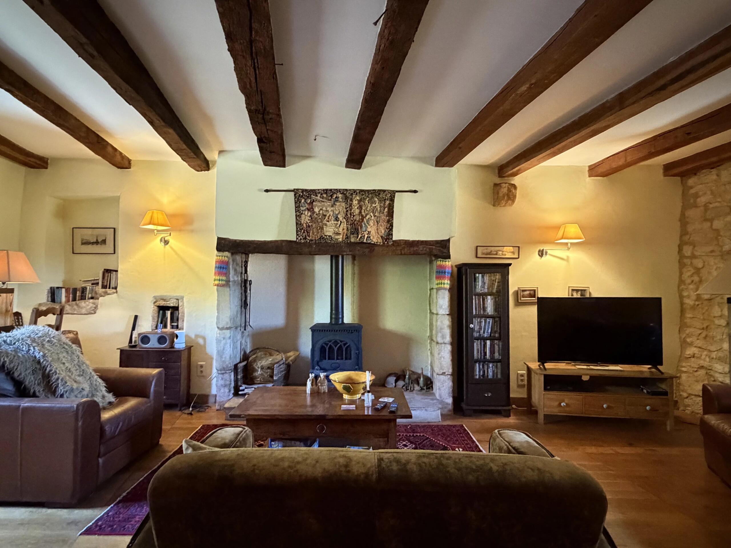 Domme, Périgord Noir – Characterful 4-Bedroom Stone House with Pool and Views, Aquitaine – France – BVI79205