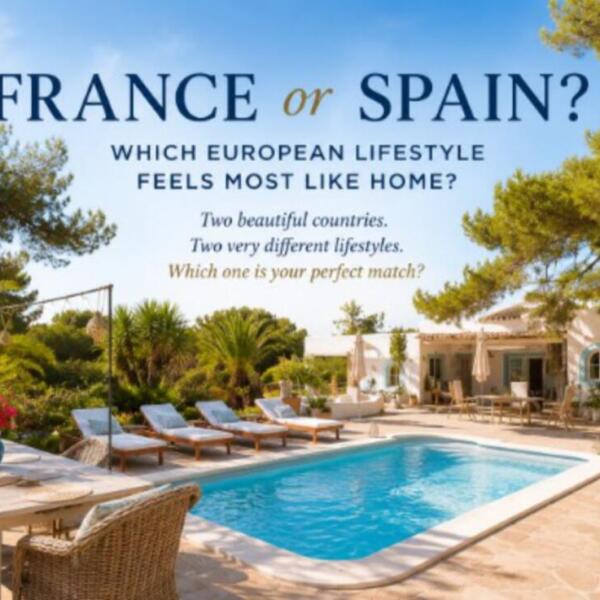 France or Spain?  Which European Lifestyle Feels Most Like Home?