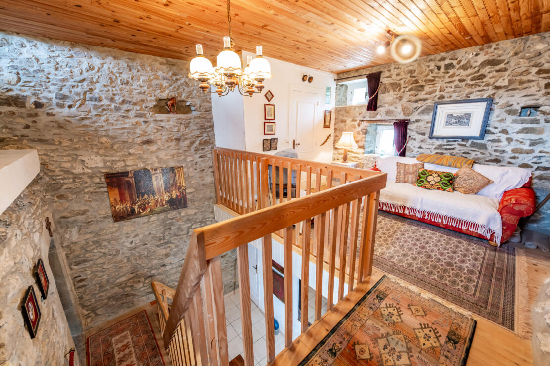 Charming Historic Stone House in the Heart of a Medieval Village, with Terrace and Workshop, France