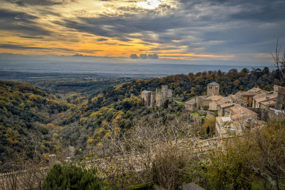 Charming Historic Stone House in the Heart of a Medieval Village, with Terrace and Workshop, France