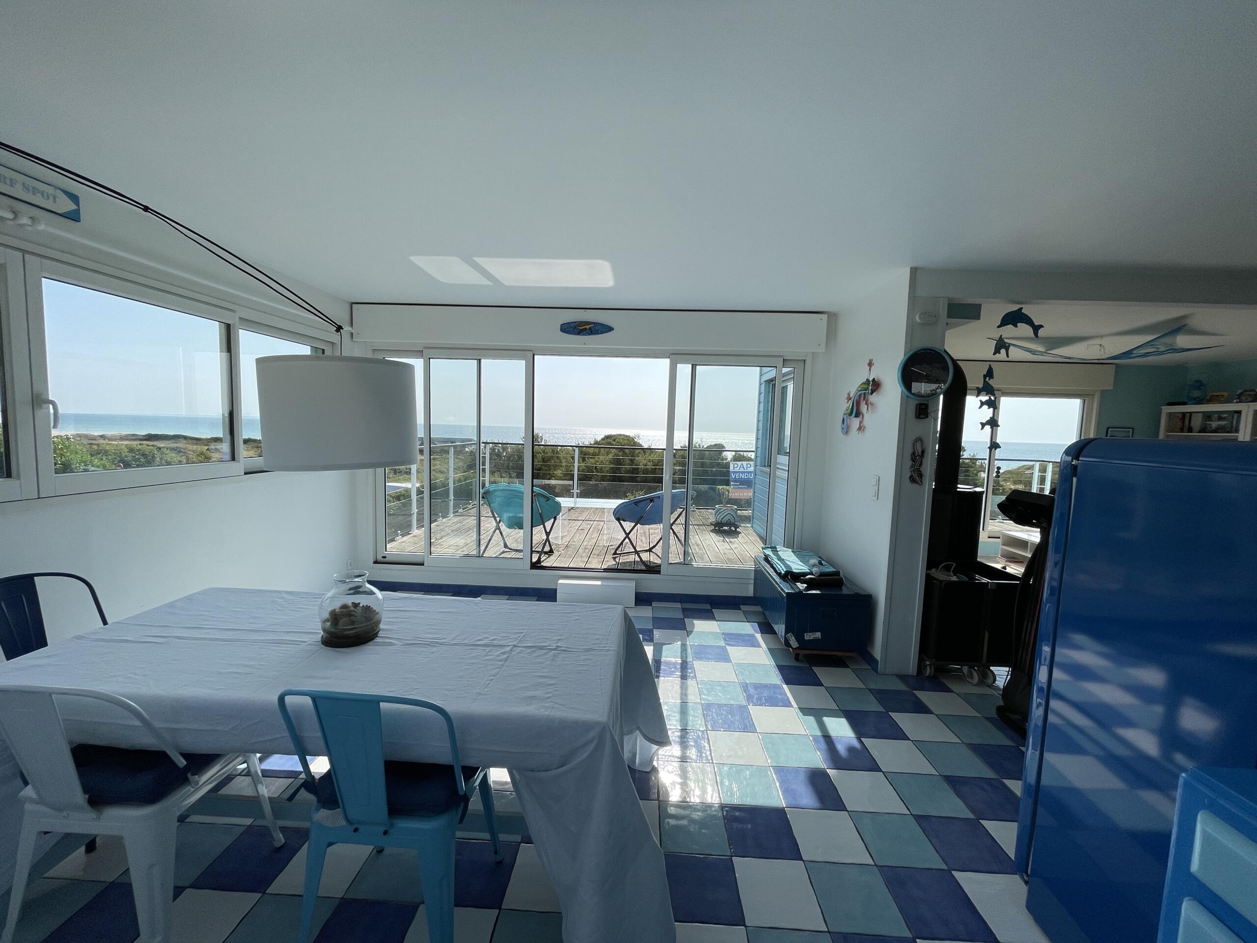Architect-designed house with panoramic sea views near the beach, Normandy