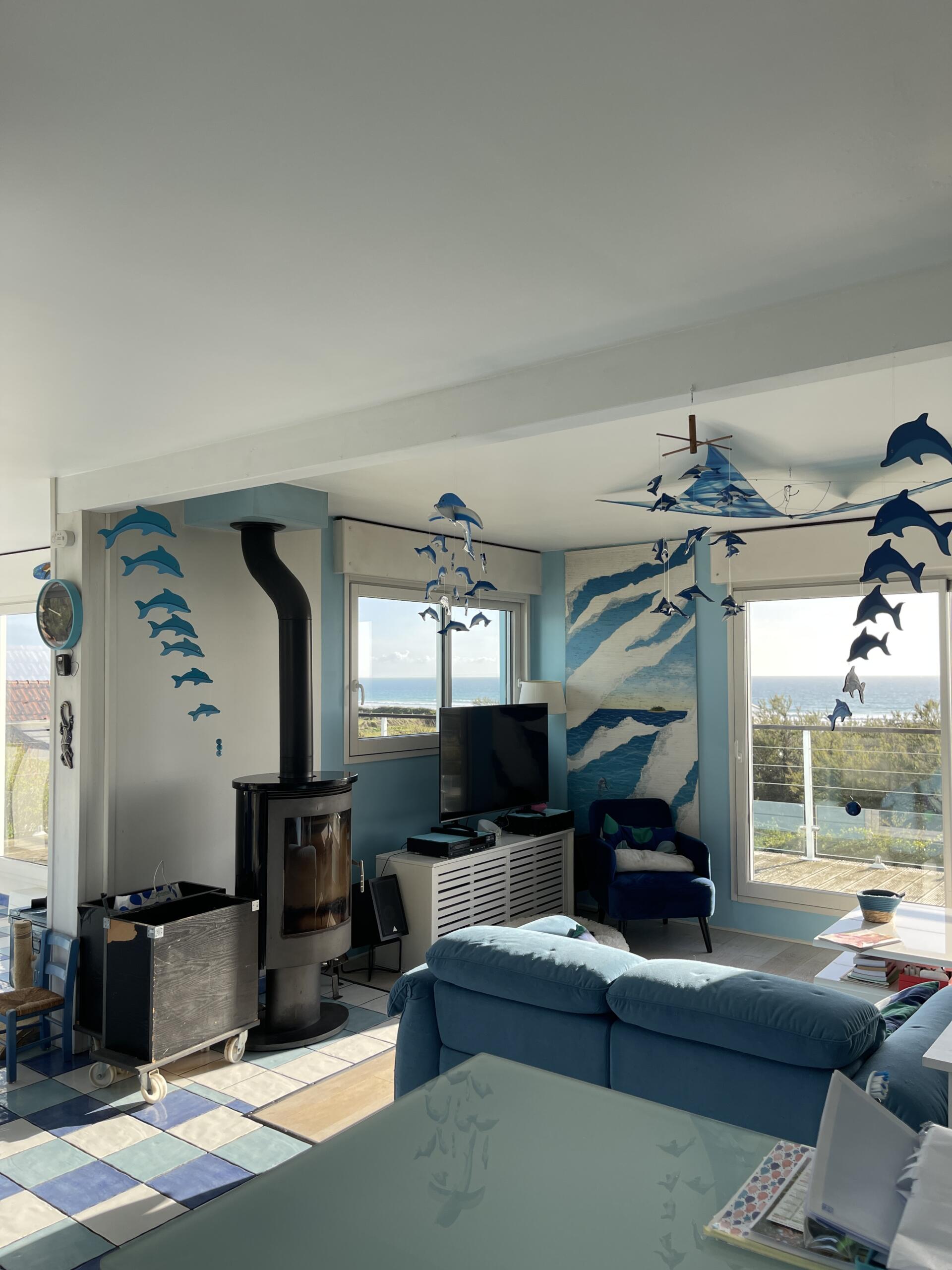 Architect-designed house with panoramic sea views near the beach, Normandy