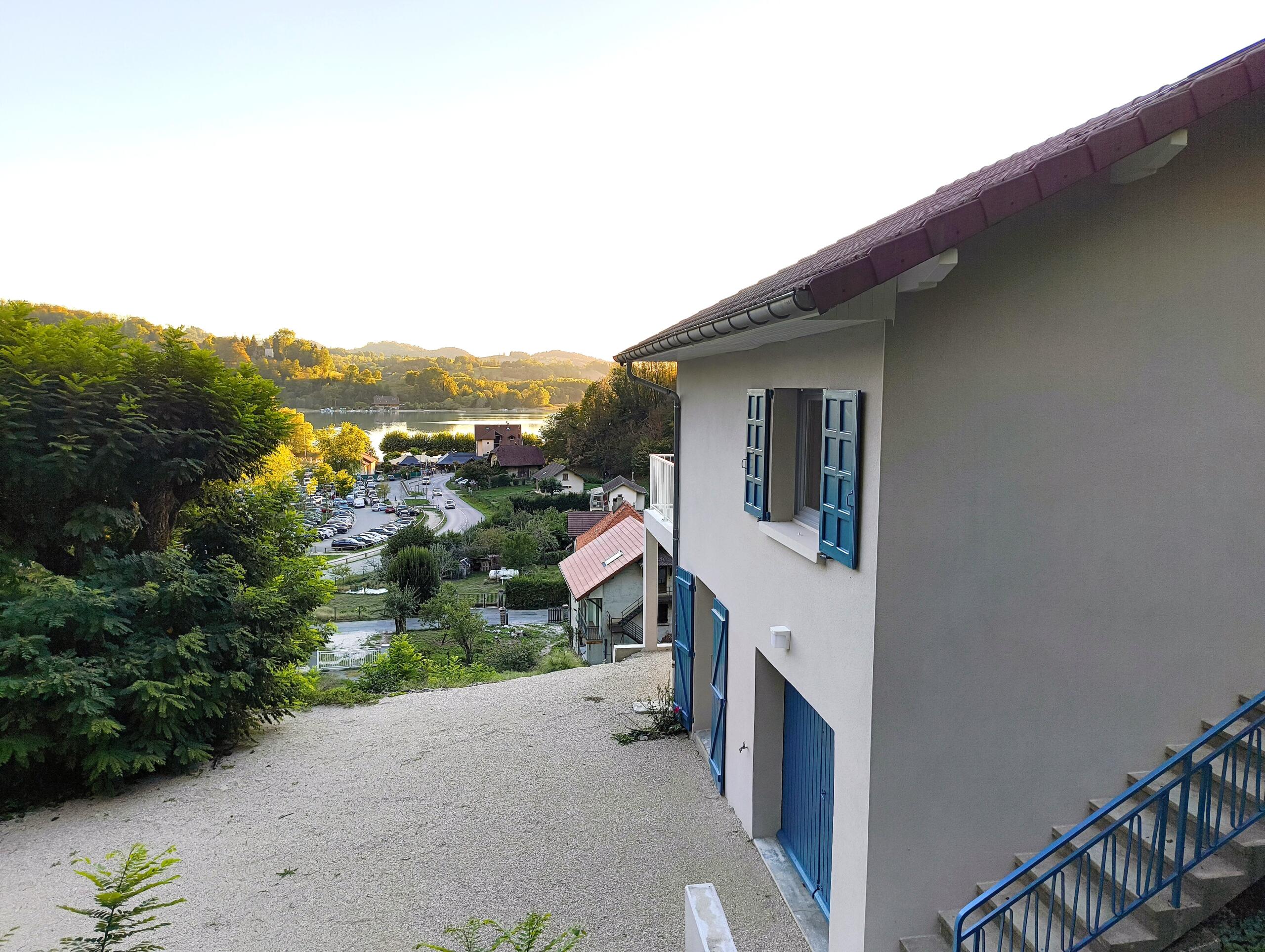 Fully renovated house with breathtaking views over Lake Aiguebelette, one of France’s purest natural lakes